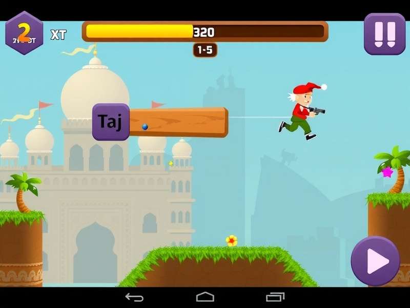 Taj Runner Fort Frenzy Gameplay Screenshot